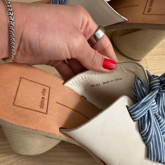 Dolce vita lace up sandal heels - Picture 4 of 4